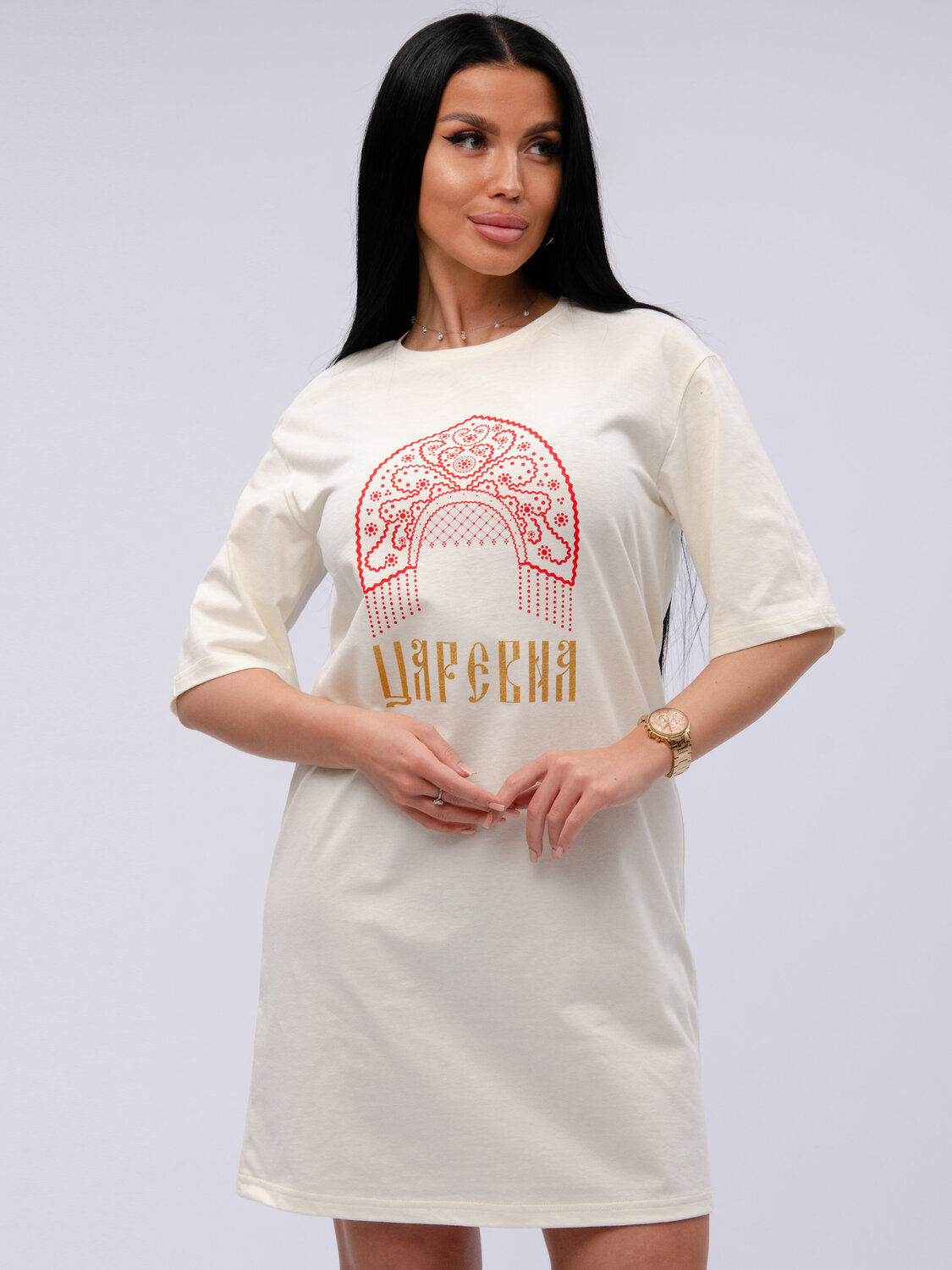 Malina Сорочка 576581 1842м молочный