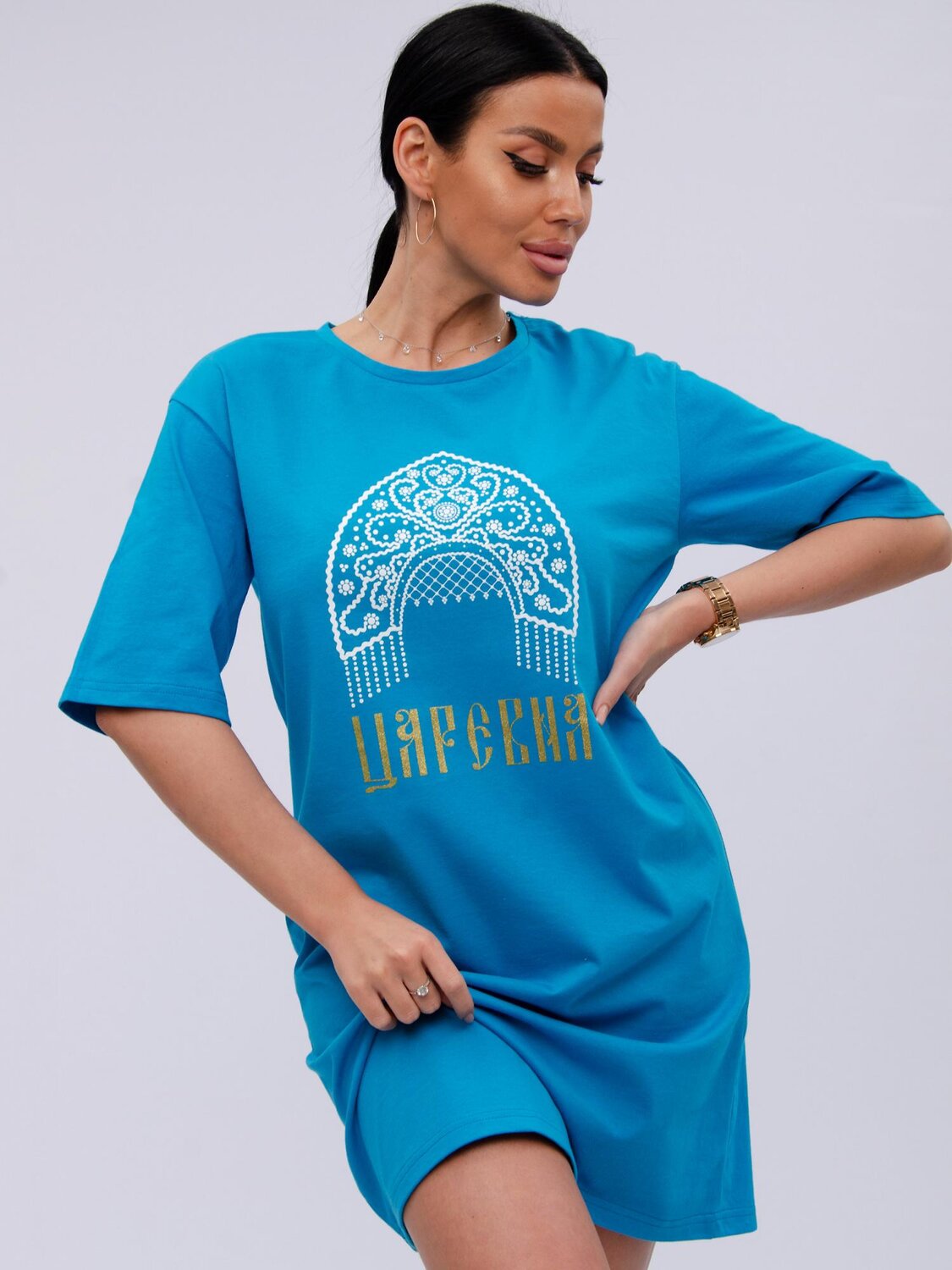 Malina Сорочка 576583 1842с синий