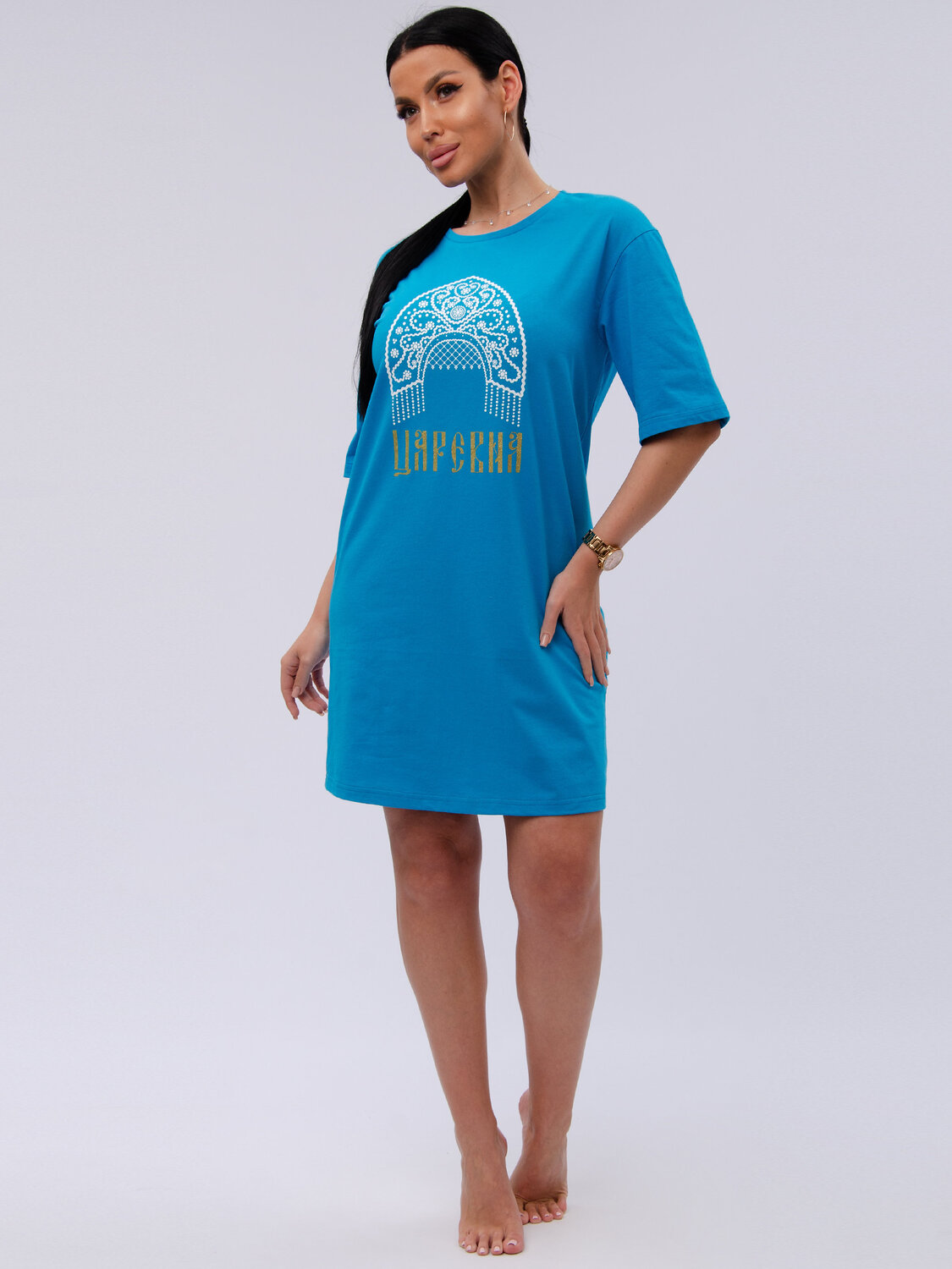 Malina Сорочка 576583 1842с синий