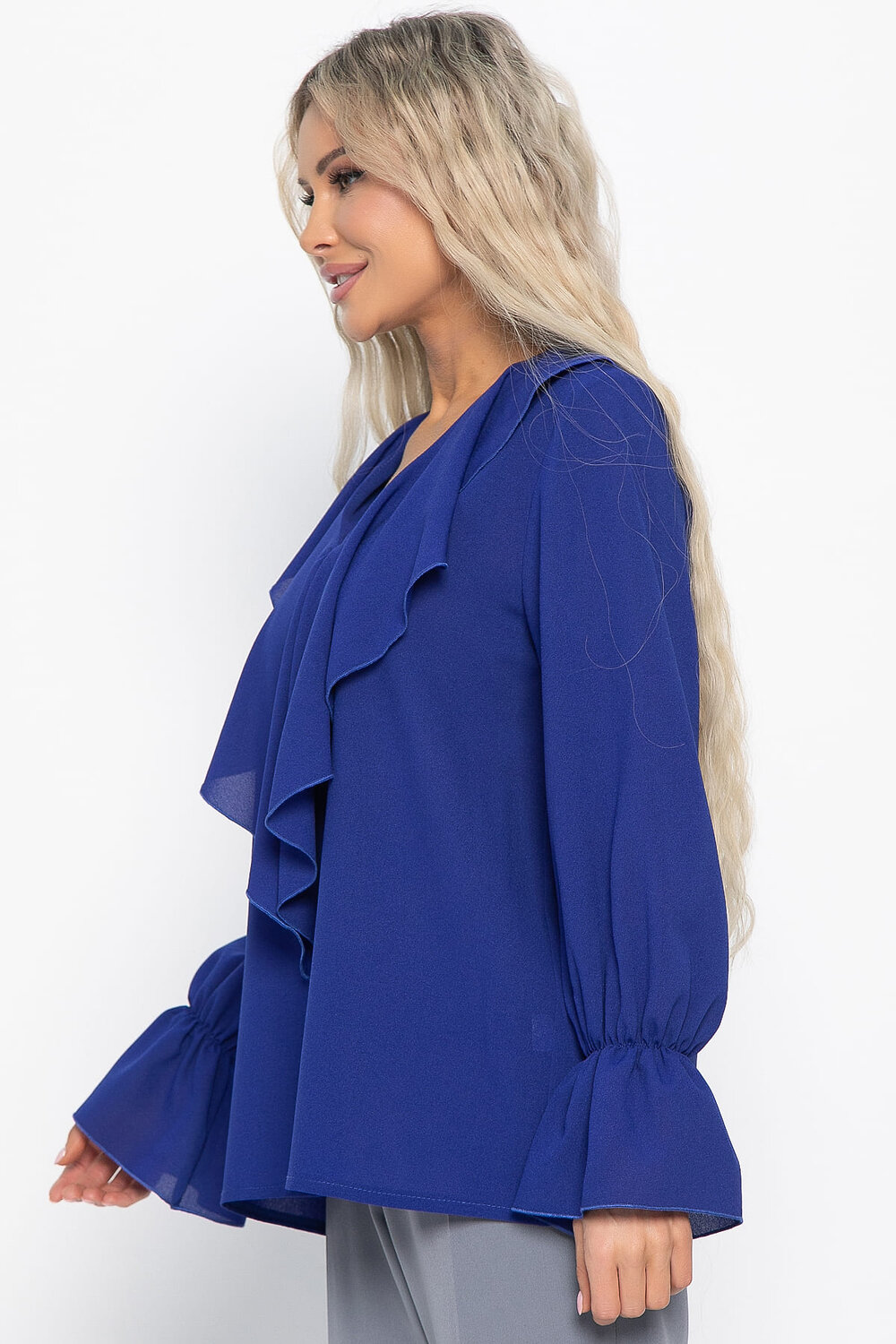 LT Collection Блуза 576612 Б15023-8М синий