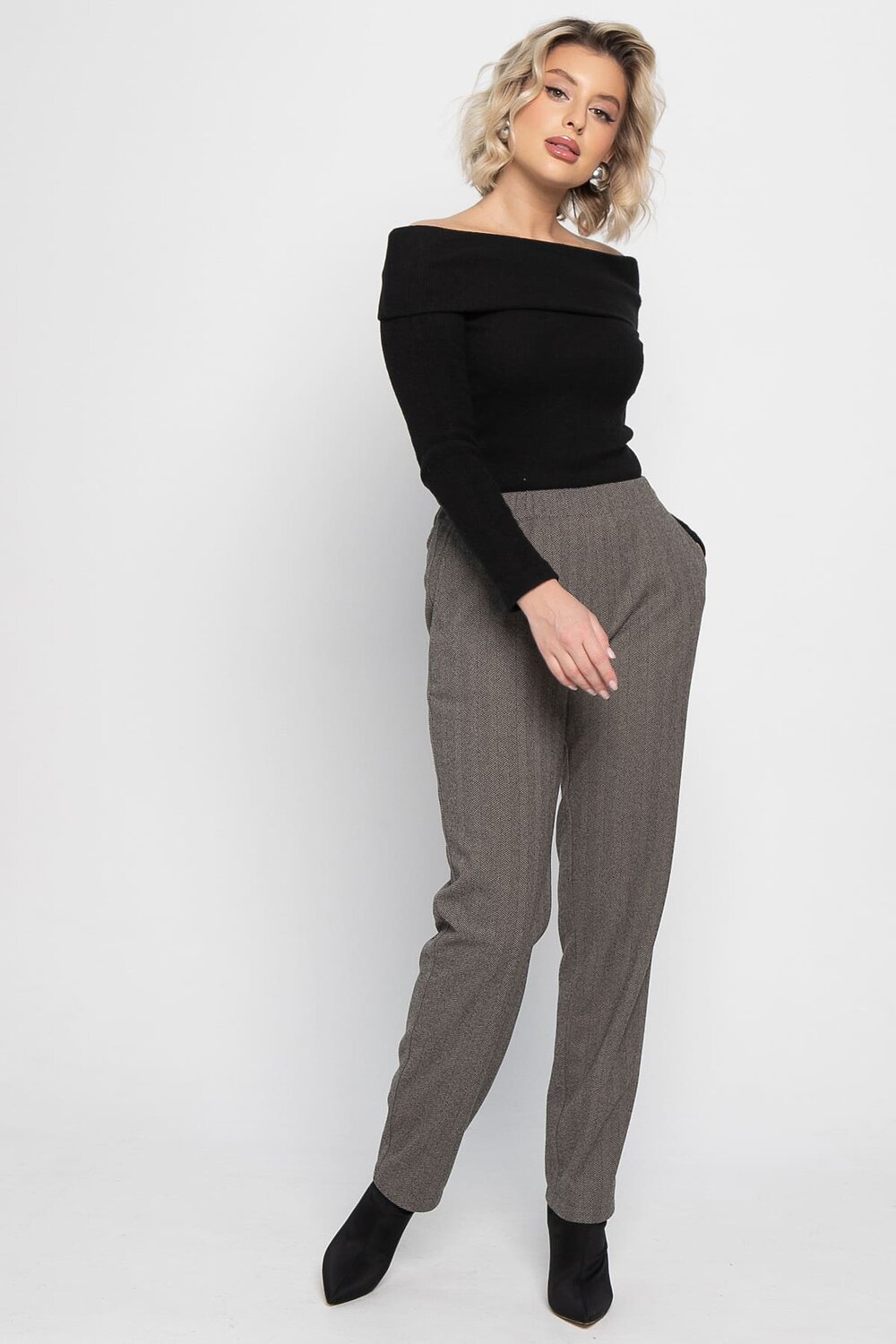 LT Collection Брюки 576615 Б15008-8М коричневый