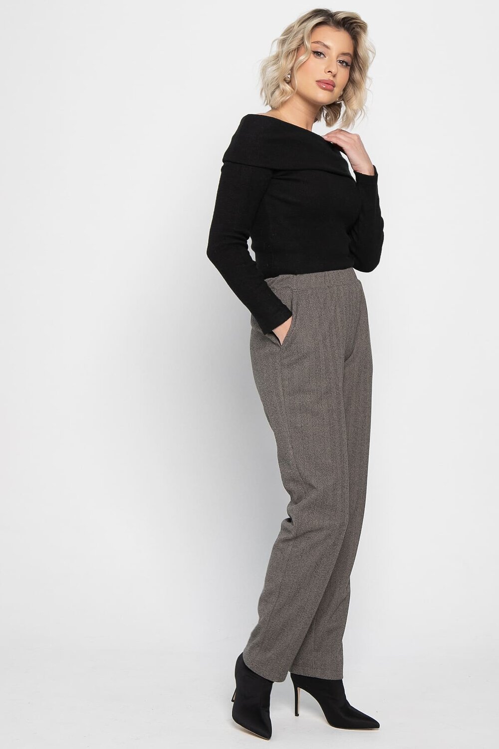 LT Collection Брюки 576615 Б15008-8М коричневый