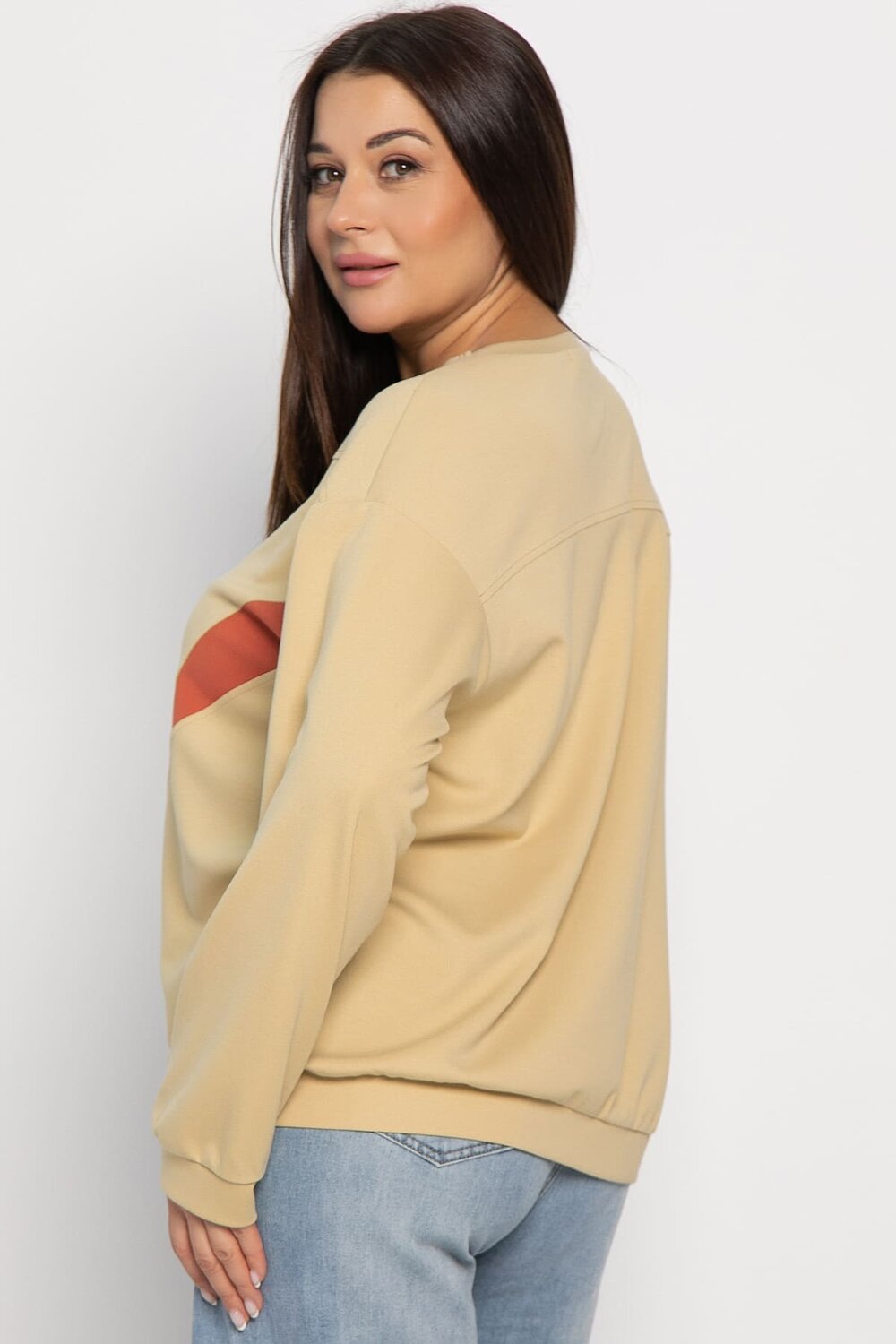 LT Collection Свитшот 576618 Б15005-3М бежевый