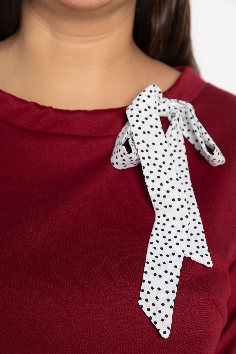 LT Collection Блуза 576620 Б14997-18М бордовый