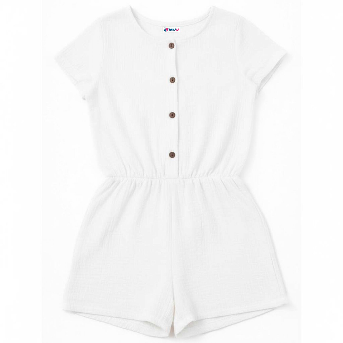 YOULALA Комбинезон 576623 2001900102 белый