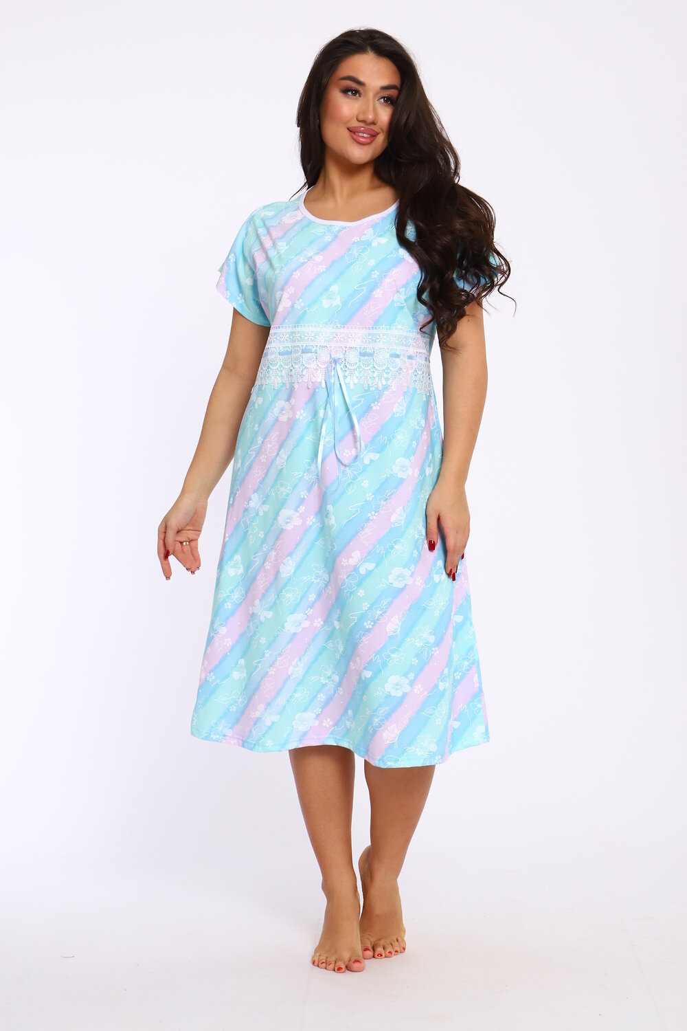 Натали Сорочка 576632 21614 голубой