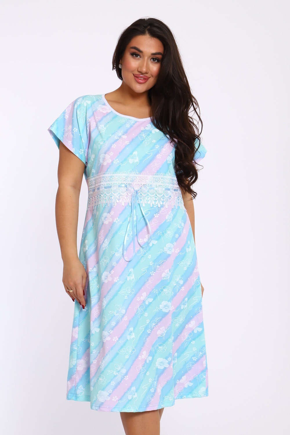 Натали Сорочка 576632 21614 голубой