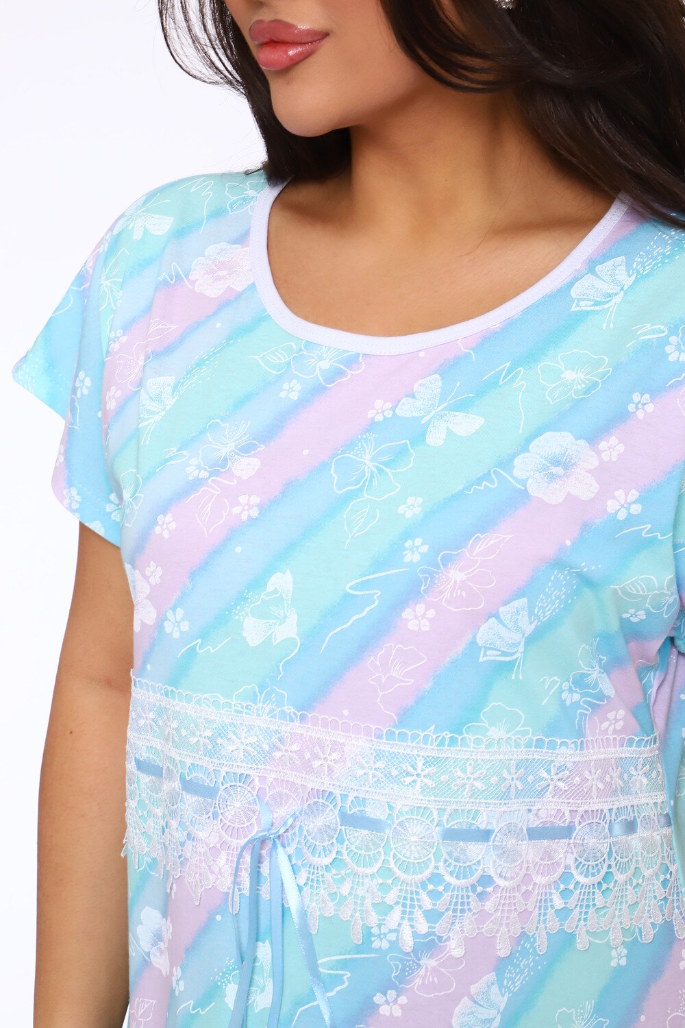 Натали Сорочка 576632 21614 голубой