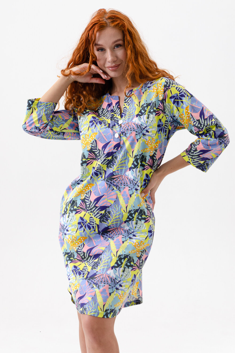 Натали Туника 576650 21606 голубой