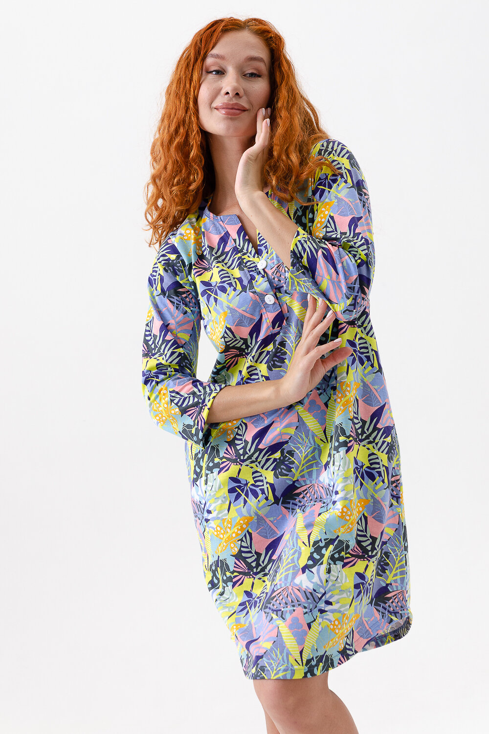 Натали Туника 576650 21606 голубой