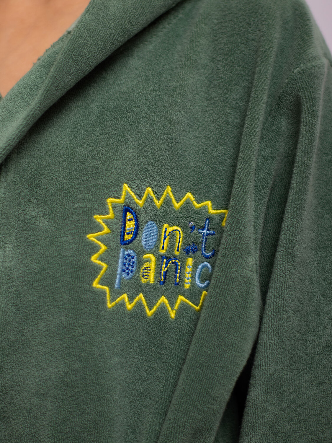 BATIK Халат 576651 010_ХЛ22 Хаки