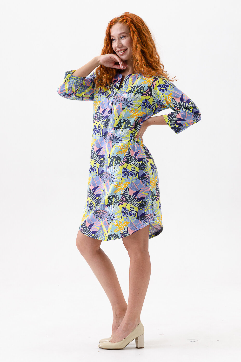 Натали Туника 576650 21606 голубой