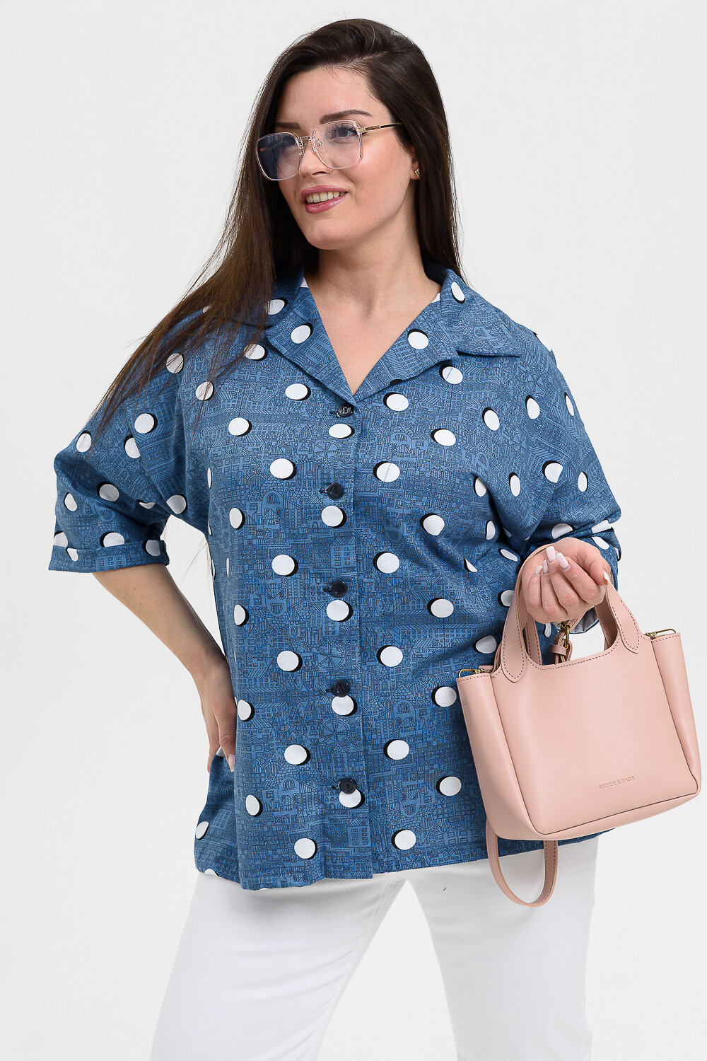 Натали Рубашка 576653 21603 джинс