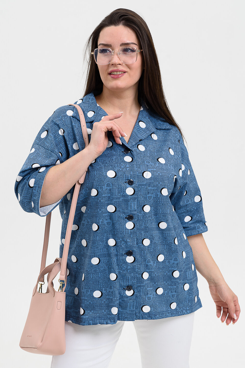 Натали Рубашка 576653 21603 джинс