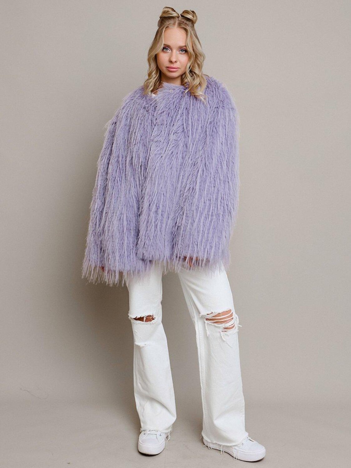 BATIK Шуба 576657 813-24о-4 Лаванда