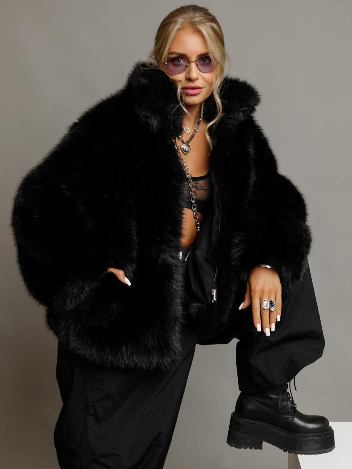 BATIK Шуба 576658 810-24о-5 Черный