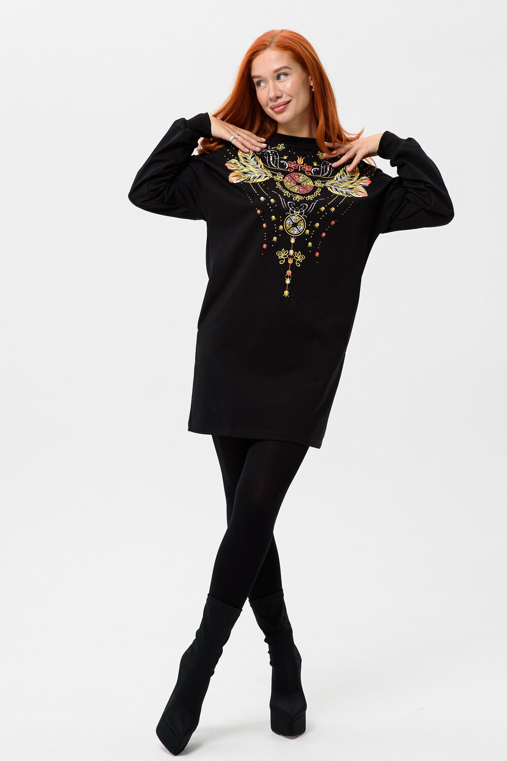 Натали Туника 576660 21506 черный