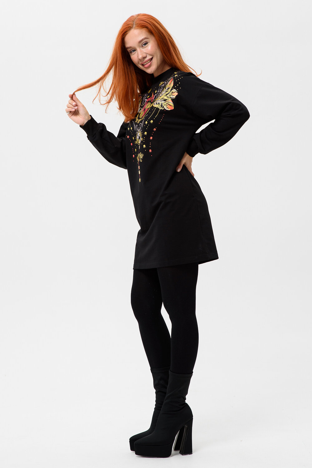 Натали Туника 576660 21506 черный