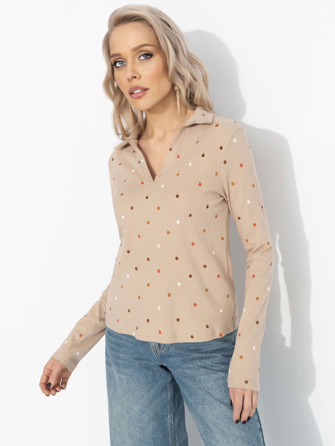 CHARUTTI Поло 576665 12533 Бежевый