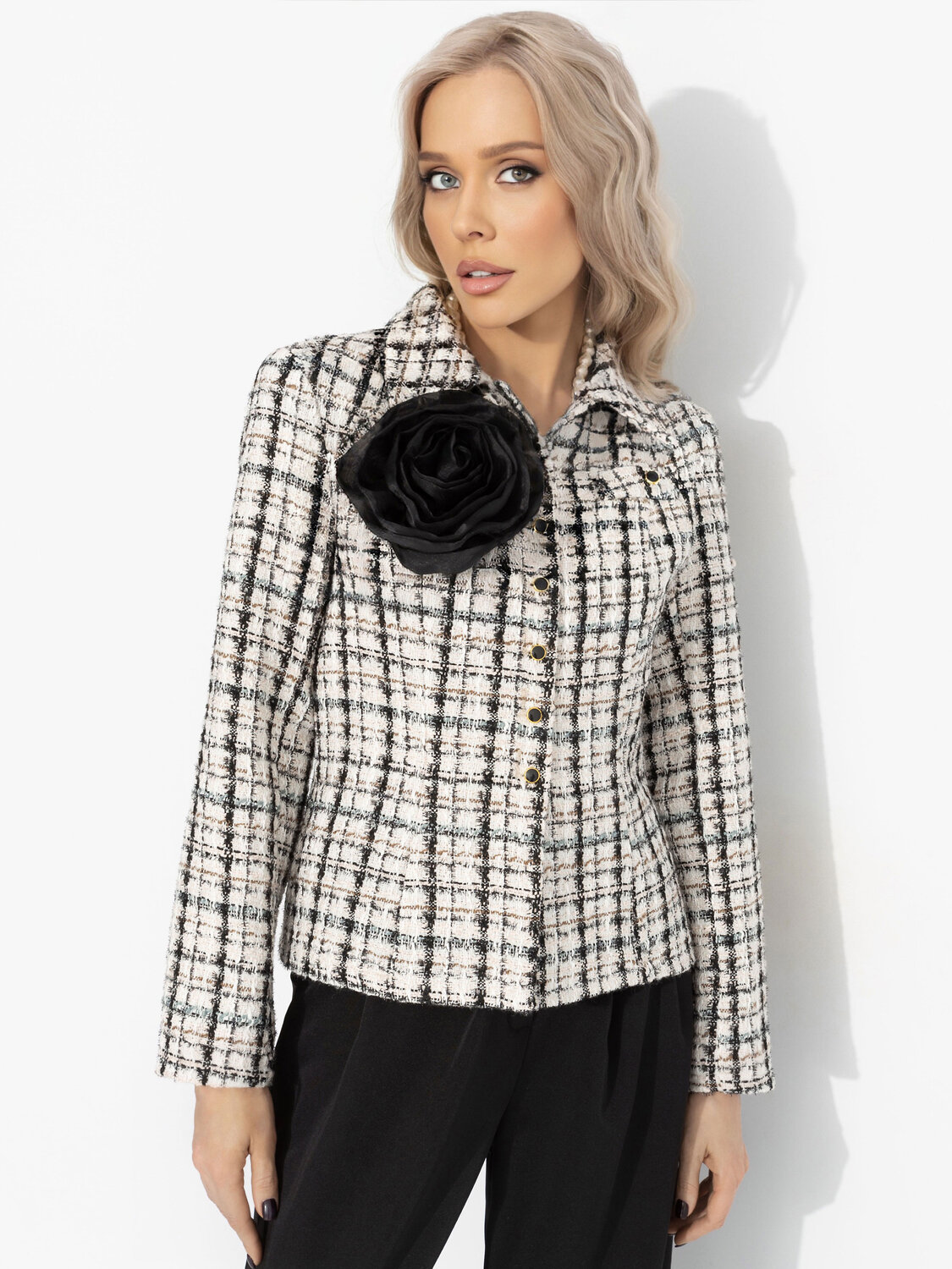 CHARUTTI Жакет 576668 12547 Белый