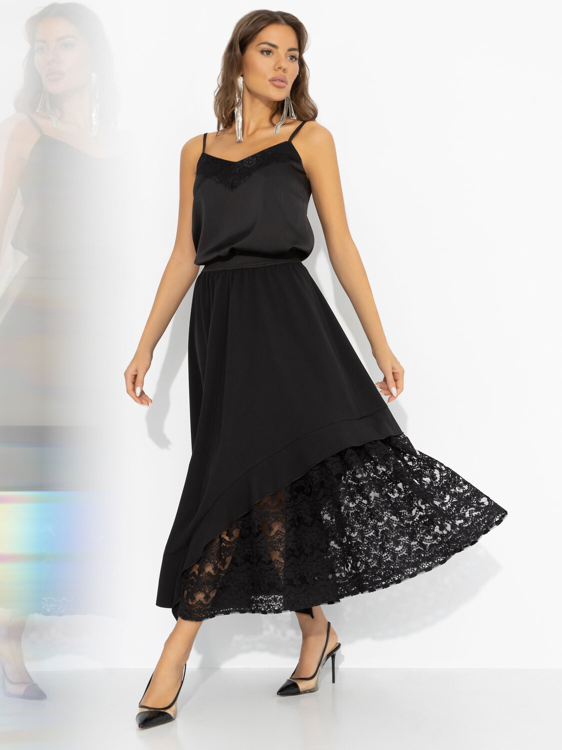 CHARUTTI Юбка 576672 12504 Черный