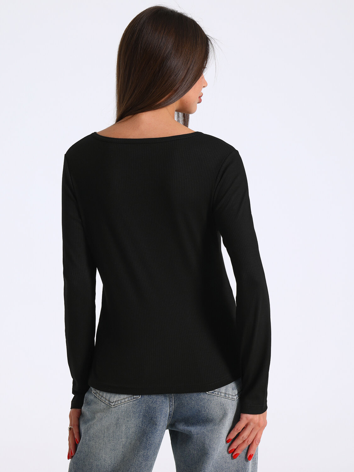 Апрель Лонгслив 576683 1ЖДЛД4830323 черный