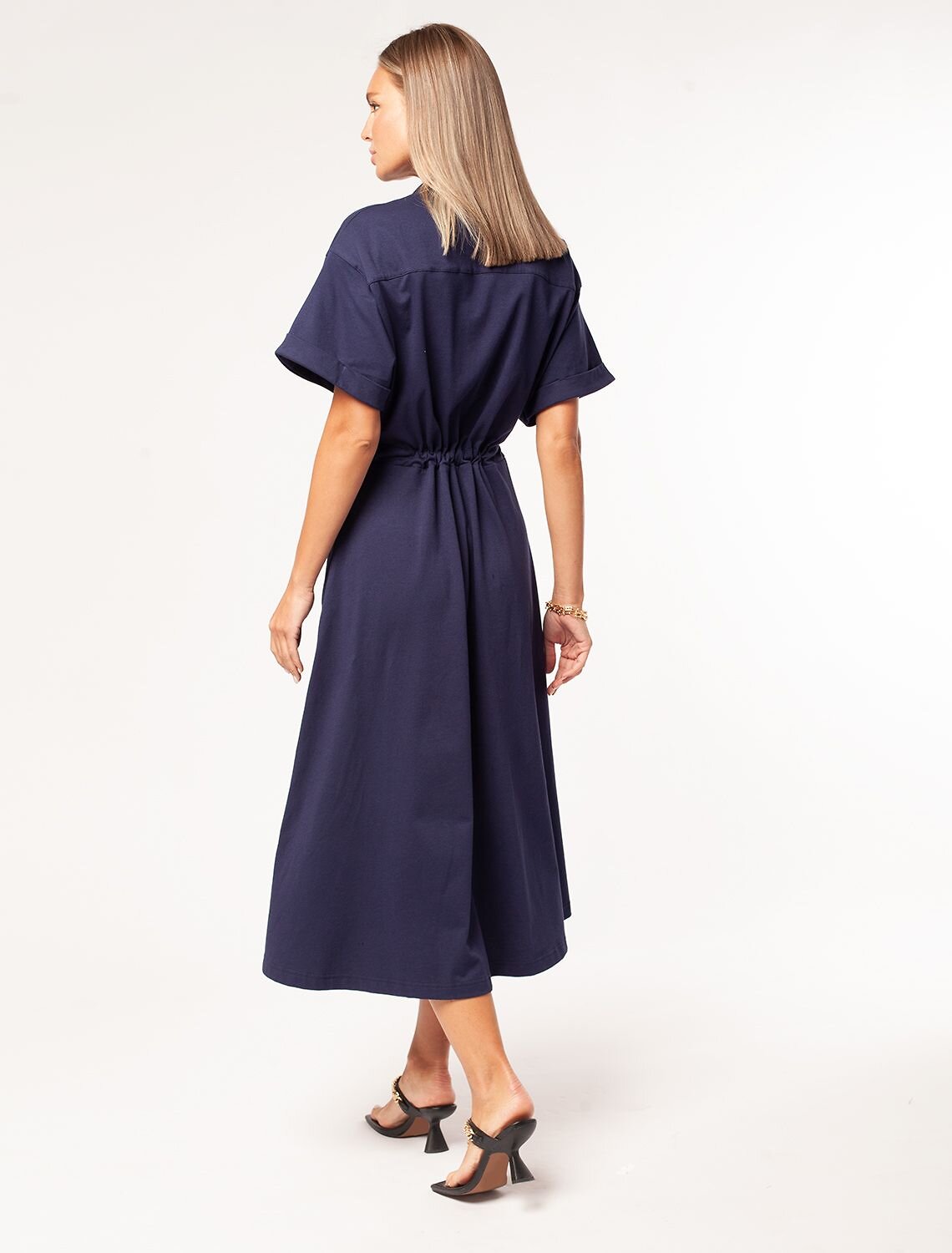 VILATTE Платье 576691 D42.220 темно-синий