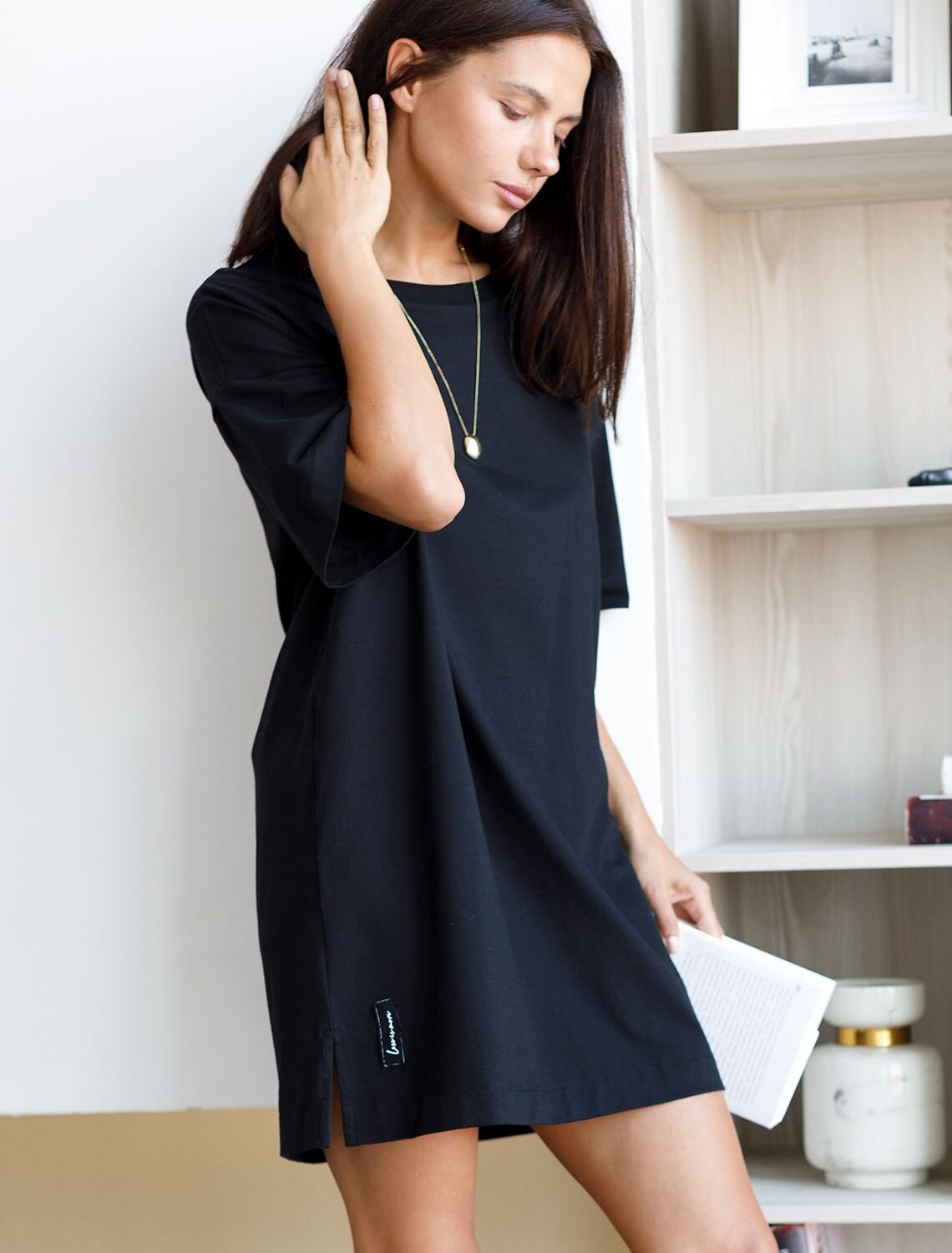 VILATTE Платье 576692 D42.100 черный