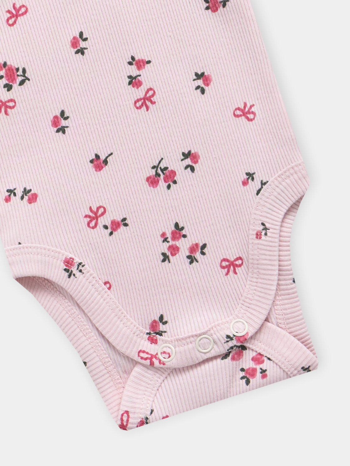 MARK FORMELLE Боди детское 576695 13017-2 сердца на св.розовом +цветочки на розовом