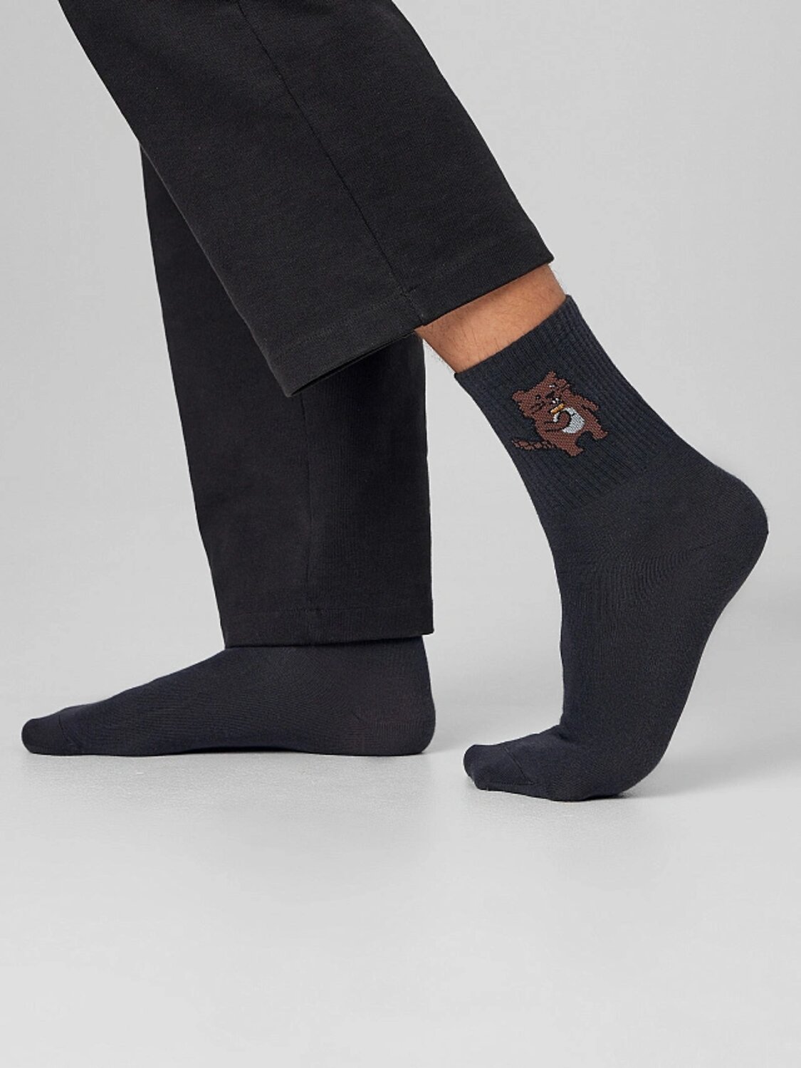 MARK FORMELLE Мужские носки 576723 107K-2905 графитовый