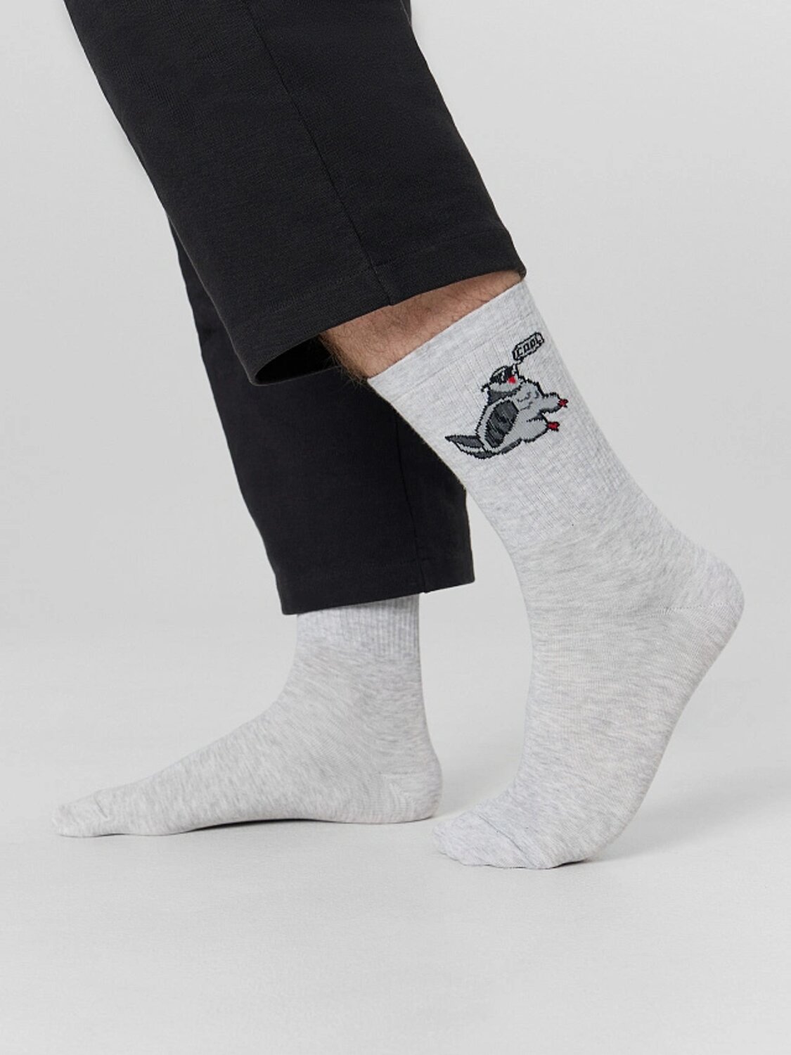MARK FORMELLE Мужские носки 576727 107K-3343 св.серый меланж