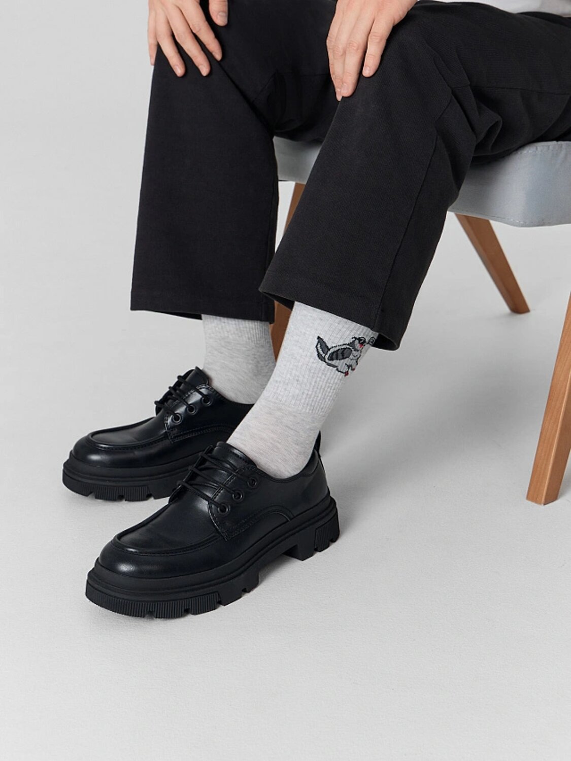 MARK FORMELLE Мужские носки 576727 107K-3343 св.серый меланж