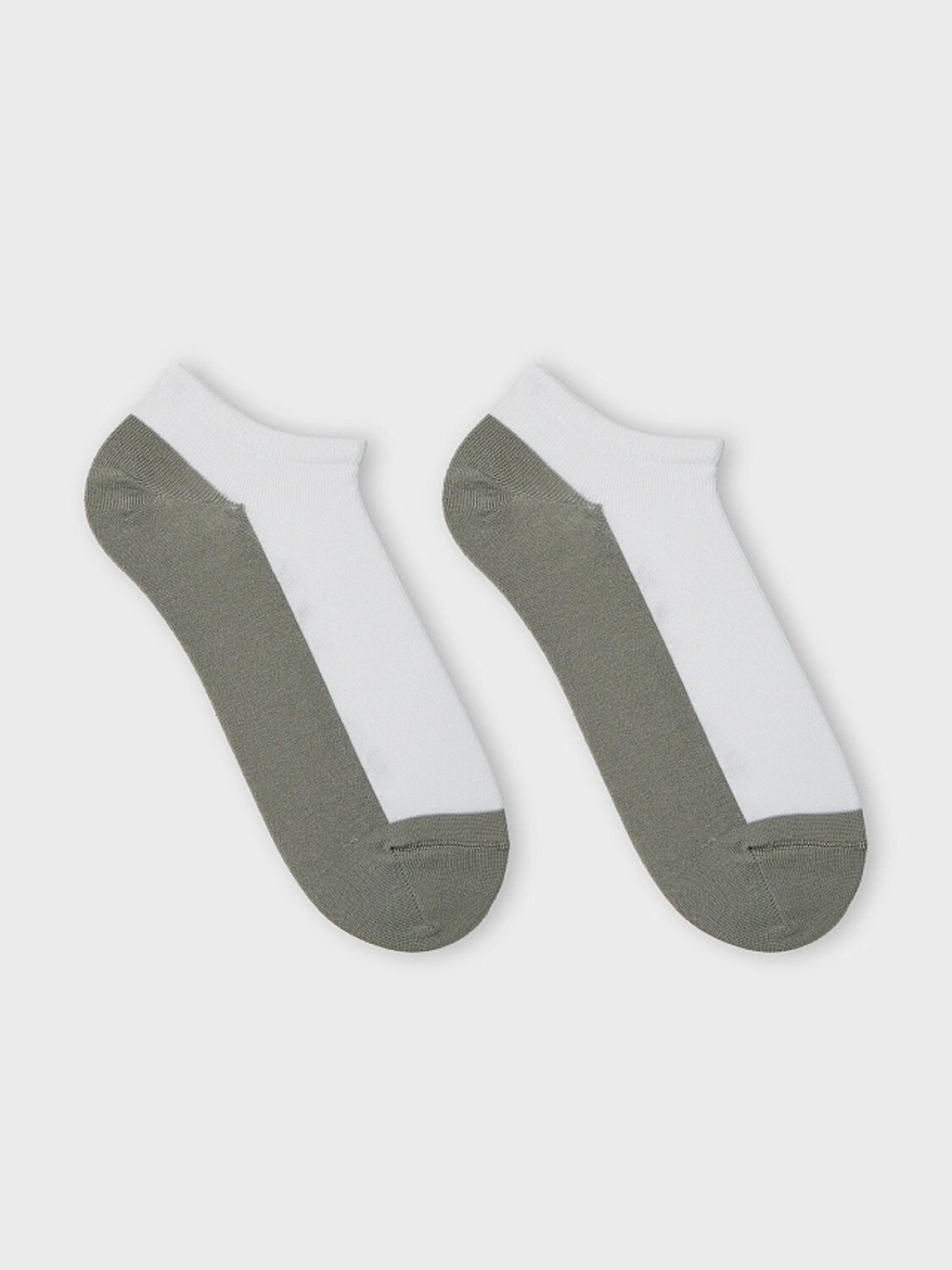 MARK FORMELLE Мужские носки 576731 104K-3091 белый /оливка