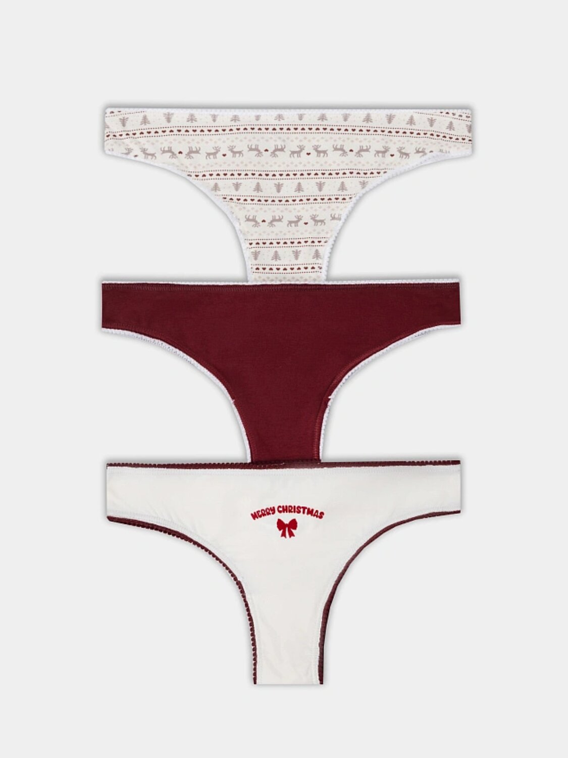 MARK FORMELLE Трусы 576752 412285H-3 сумрачно -белый +печать