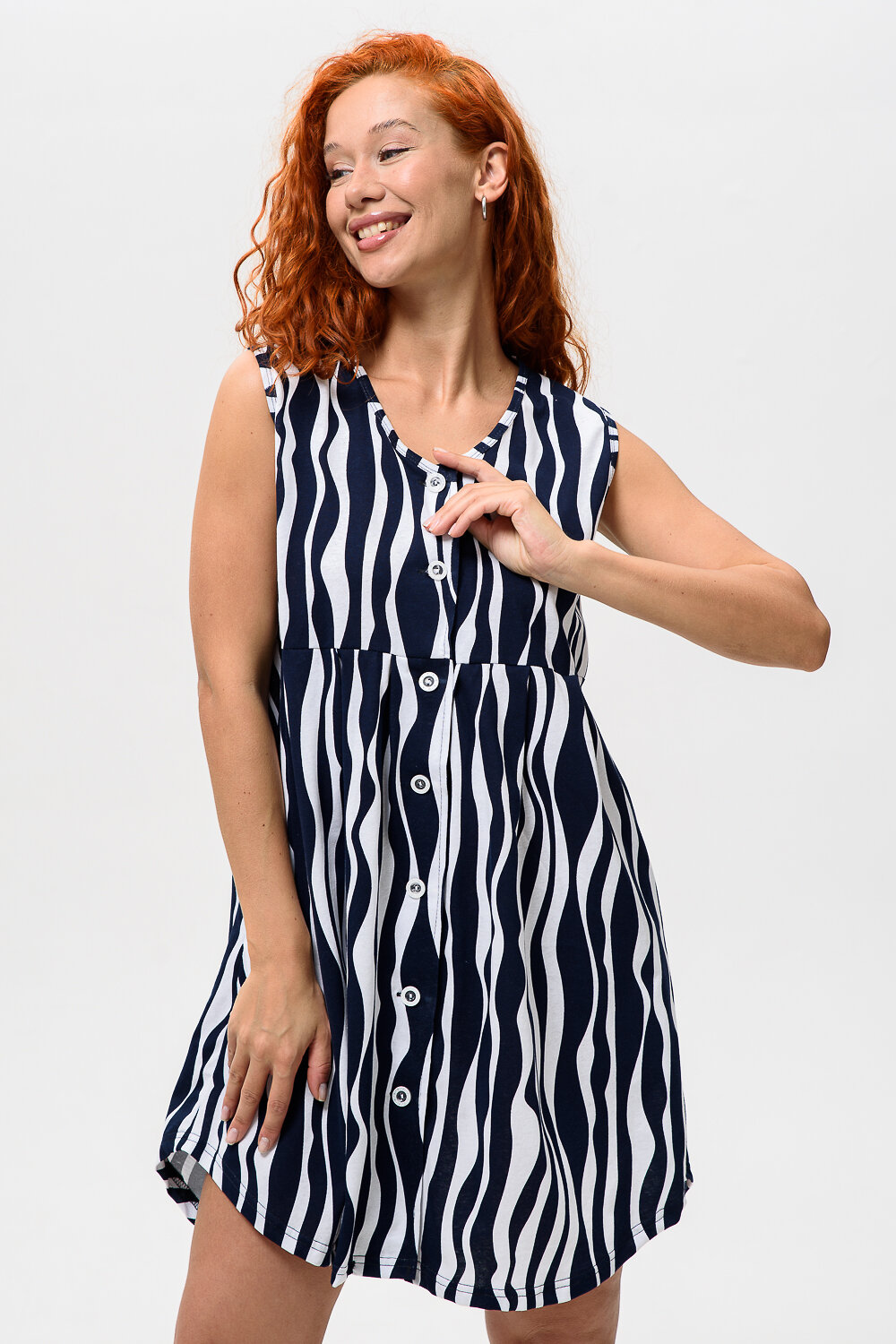 Натали Халат 576776 21616 синий