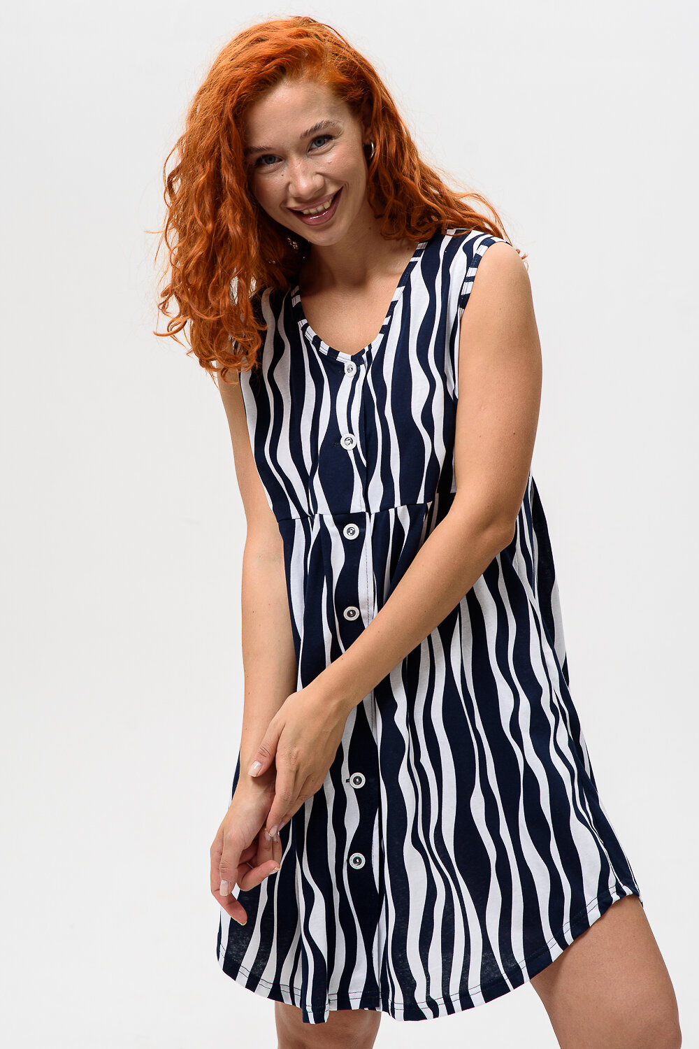 Натали Халат 576776 21616 синий