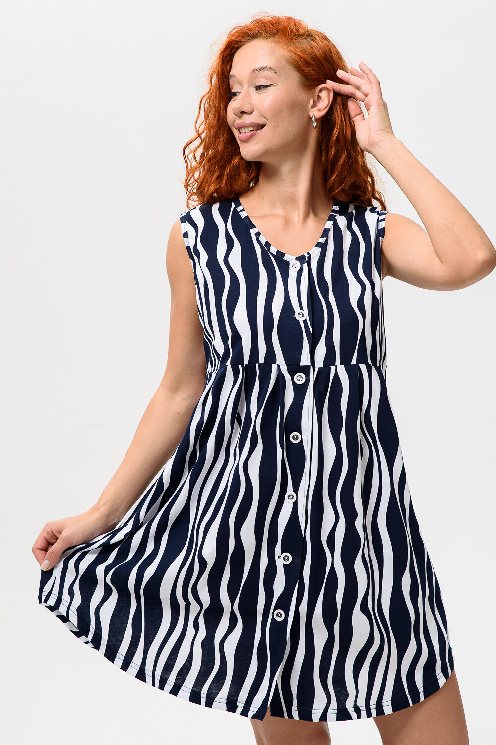 Натали Халат 576776 21616 синий