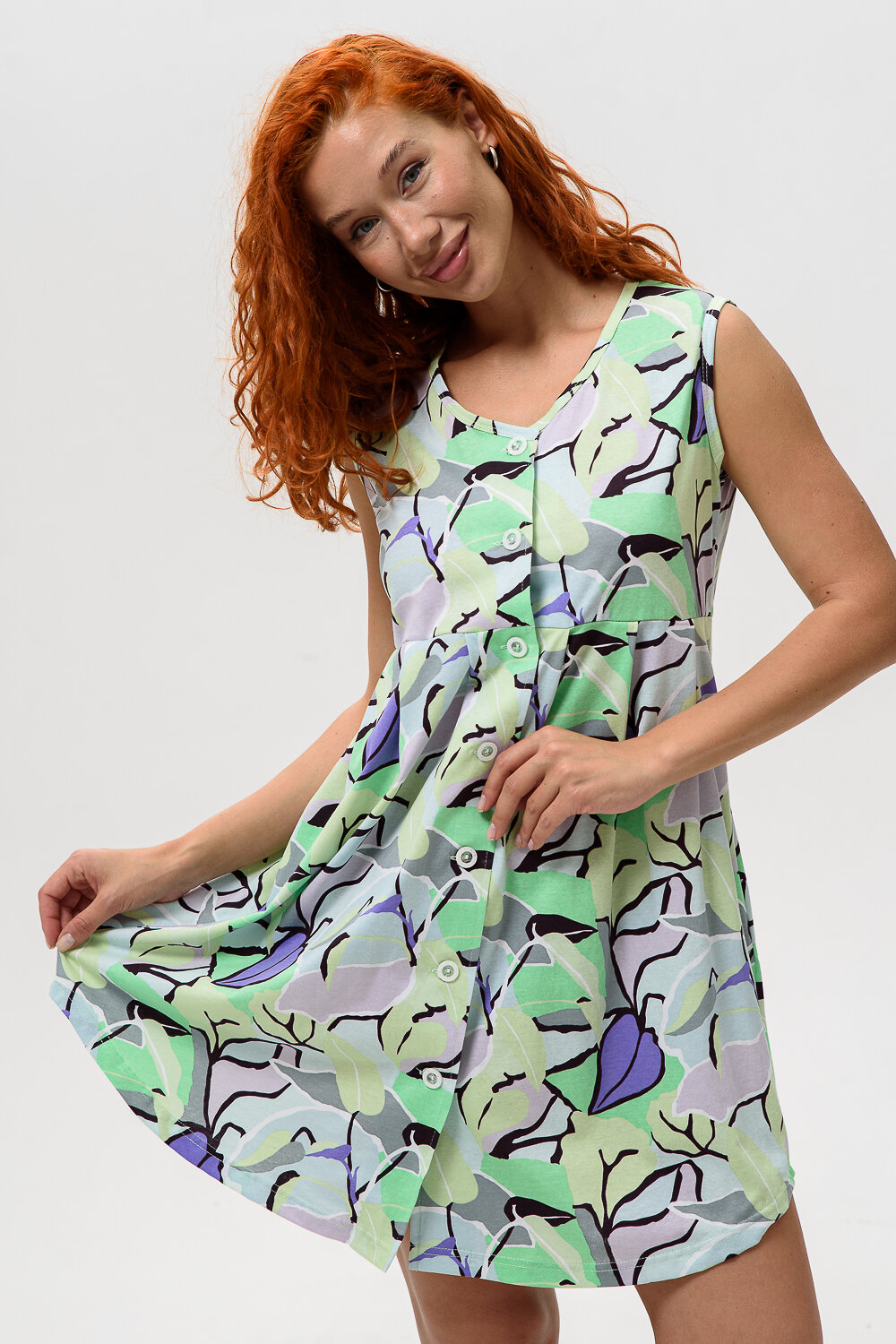 Натали Халат 576777 21616 белый