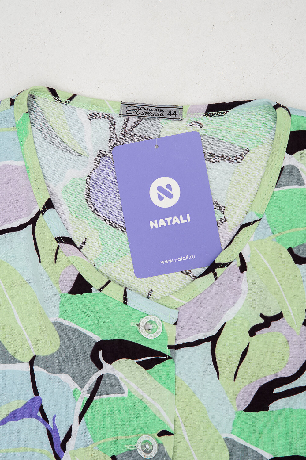 Натали Халат 576777 21616 белый