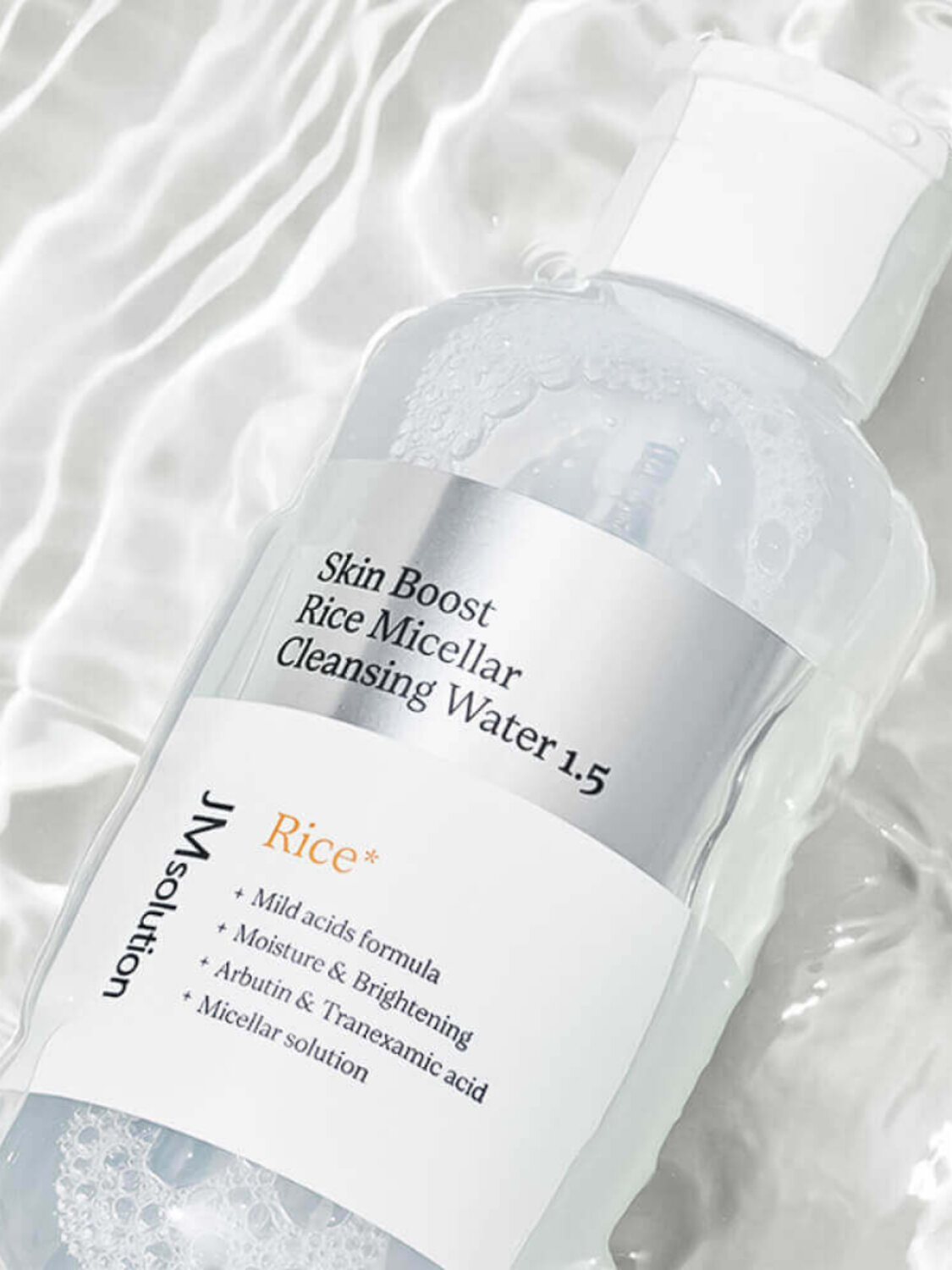 JMsolution Очищающая вода с экстрактом рисовых отрубей / Skin Boost Rice Micellar Cleansing Water, 500 мл 576803 28278 