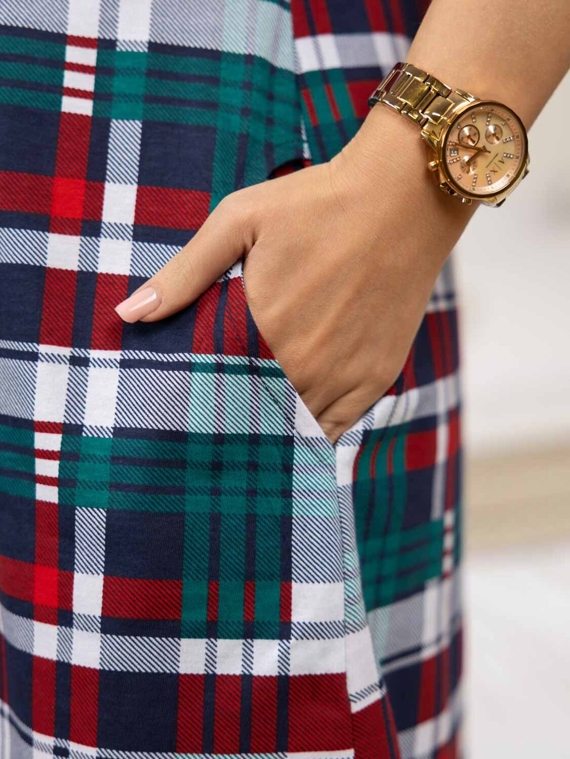 Текс-плюс Халат 576817 00-00246267 Зеленый,красный