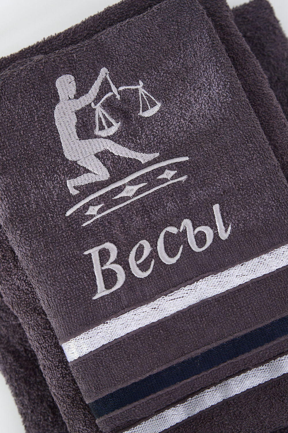 Натали Полотенце 576843 14418 графит+весы