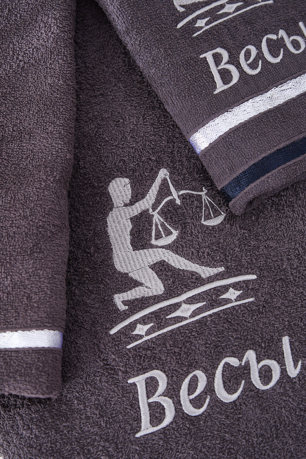 Натали Полотенце 576843 14418 графит+весы