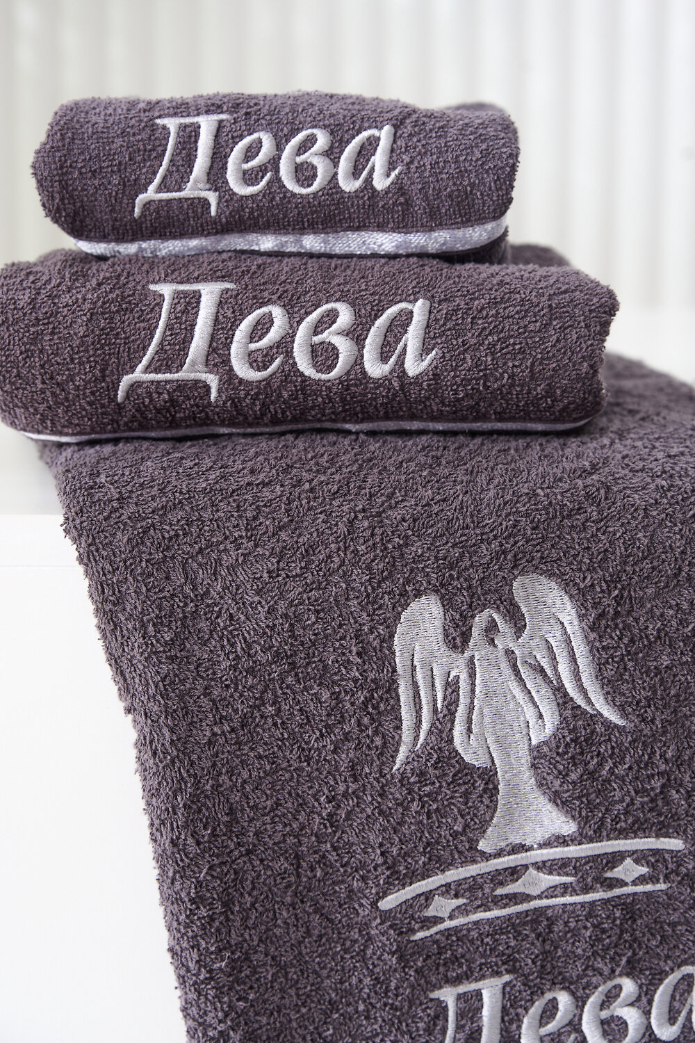 Натали Полотенце 576845 14418 графит+дева