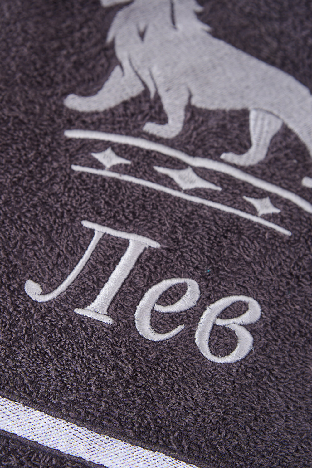 Натали Полотенце 576851 14418 графит+лев