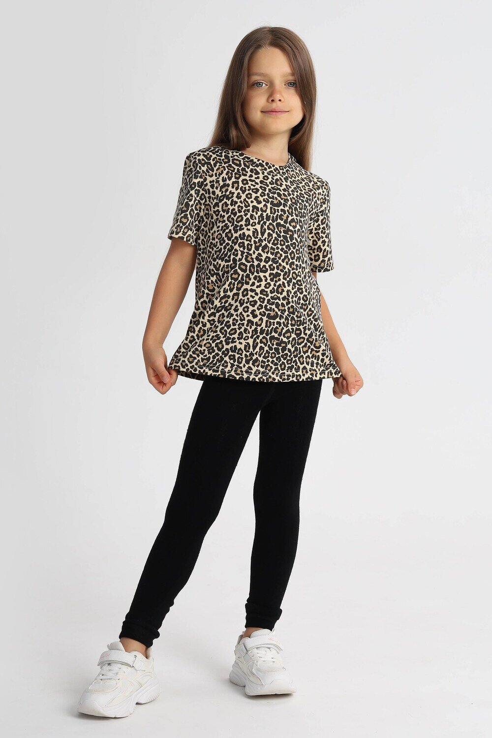 Натали Футболка 576857 33521 леопард