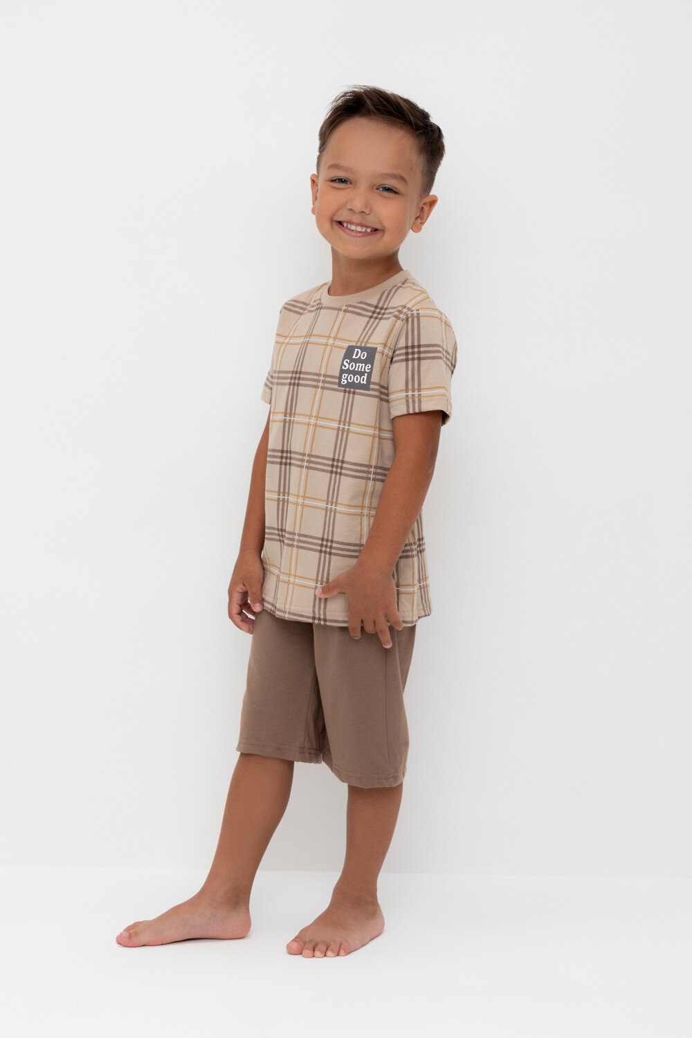 CROCKID Пижама 576860 К 1644 коричневый