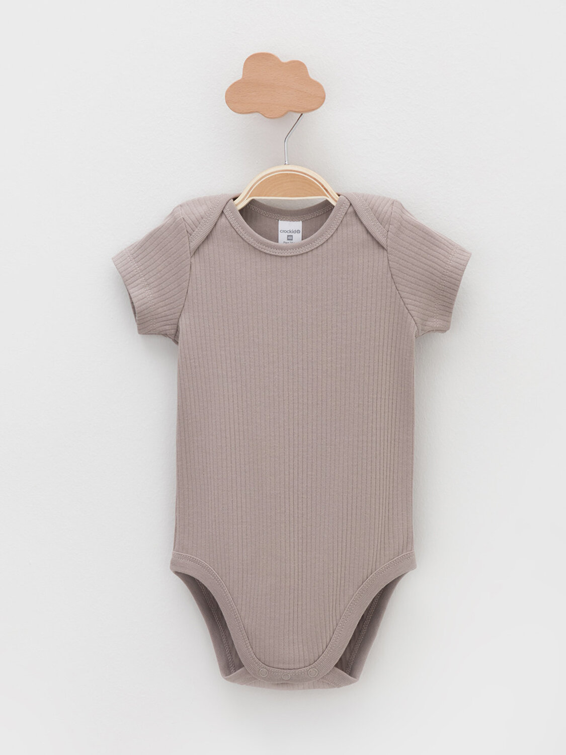 CROCKID Боди 576874 К 6525-2уп кофейный