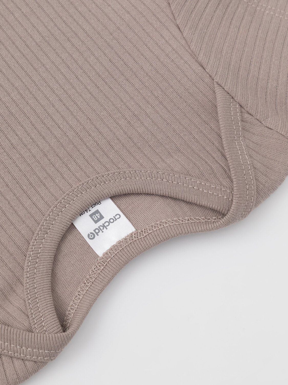 CROCKID Боди 576874 К 6525-2уп кофейный