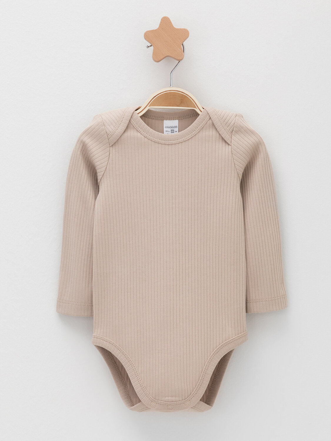 CROCKID Боди 576876 К 6526-2уп бежевый